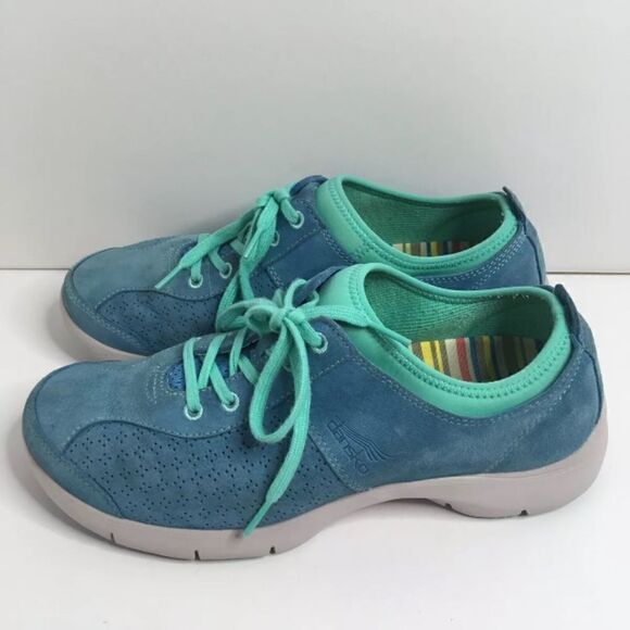 DANSKO ELISE SUEDE LACE-UP WALKING SHOE SNEAKER - Picture 7 of 12